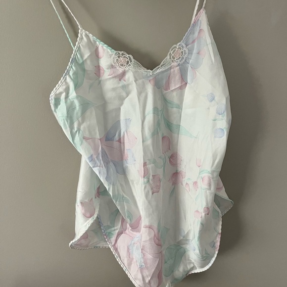 Papillon Blanc Other - Papillon Blanc Pastel Floral romper nighty